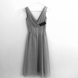 Stop Staring metallic swing dress